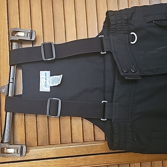 Slalom Youth boys girls ski bib snow pants winter overall insulated warm adjust - Picture 4 of 12